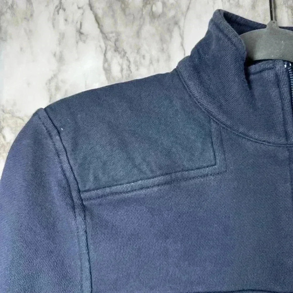 Vineyard Vines Women's Long Sleeve Medium Blue Zip Pullover Sweatshirt Size XS - Picture 3 of 6